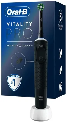 Электрическая зубная щетка Oral-B Vitality Pro черный