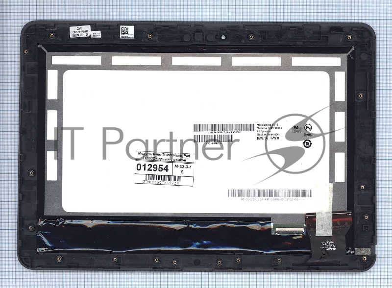 Модуль (матрица + тачскрин) для Asus Transformer Pad TF103C черный с рамкой