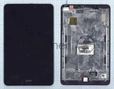 Модуль (матрица + тачскрин) для Acer Iconia Tab A1-841 A1-840 черный с рамкой