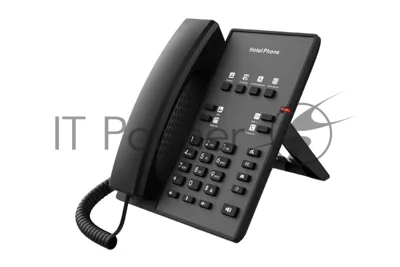Телефон IP Fanvil H1 черный (H1 HOTEL PHONE) (упак.:1шт)