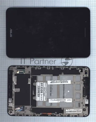 Модуль (матрица + тачскрин) для Asus PadFone mini station черный с рамкой