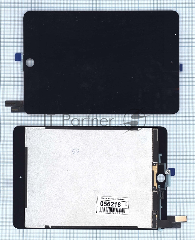 Модуль (матрица + тачскрин) для iPad mini 4 (A1538, A1550) черный