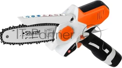 Электрическая цепная пила Sturm! CSC1804 дл.шины:6" (15.2cm) ЗУ