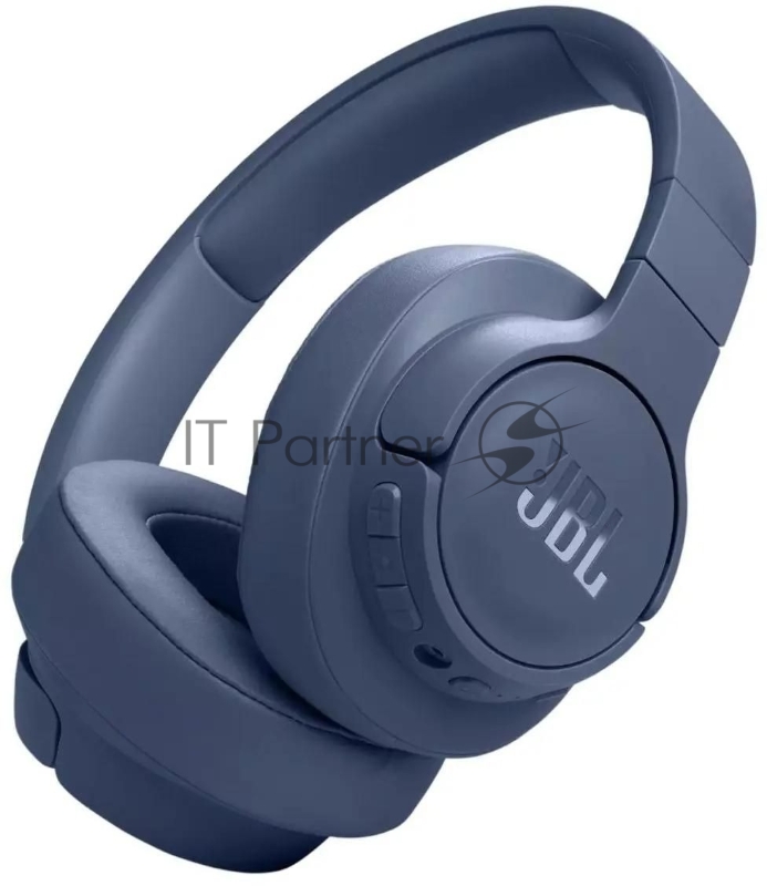 Беспроводные/проводные наушники JBL Tune 770NC синий, полноразмерные, Bluetooth + проводной, активное шумоподавление, до 70 ч