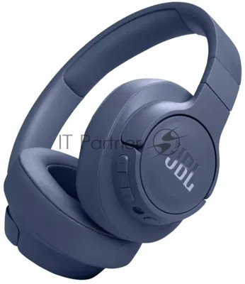 Беспроводные/проводные наушники JBL Tune 770NC синий, полноразмерные, Bluetooth + проводной, активное шумоподавление, до 70 ч
