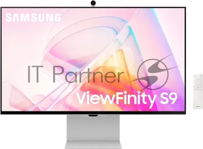 Монитор 27" Samsung ViewFinity S9 S27C902PAI IPS 5120x2880, 60 Гц, 5 мс, 16:9, 600 кд/м2, Thunderbolt, mini DP, 3xUSB 3.0, серебристый