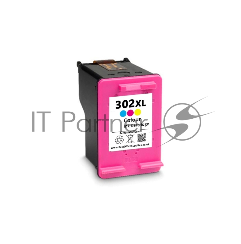 Картридж струйный NVPrint 302XLC (NV-F6U67AE) Color для HP DeskJet 1110, 2132, 3630, 3632; Envy 4512, 4520, 4522; OJ 3830, 4650, 4655 (330 стр)
