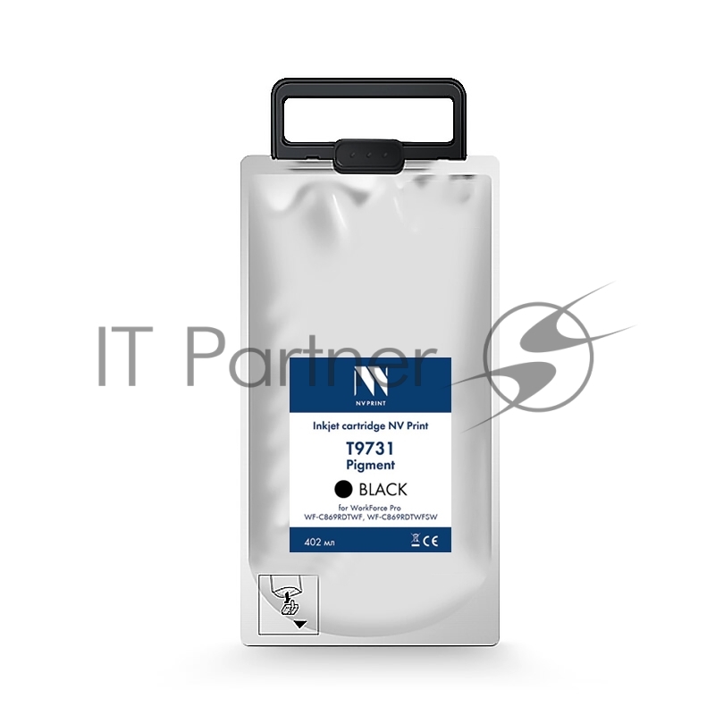 Картридж струйный NVPrint T9731 (NV-C13T973100) Black для Epson WorkForce Pro WF-C869RDTWF (RIPS), WF-C869RDTWFSW (22 500 стр)