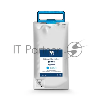 Картридж струйный NVPrint T9732 (NV-C13T973200) Cyan для Epson WorkForce Pro WF-C869RDTWF (RIPS), WF-C869RDTWFSW (22 000 стр)