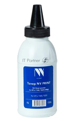 Тонер NVP HP 1160/1320 (150г) (Q5949A / Q5949X) для HP LaserJet LJ 1160, 3390, 3392, 1320; Canon LBP 3300, 3360