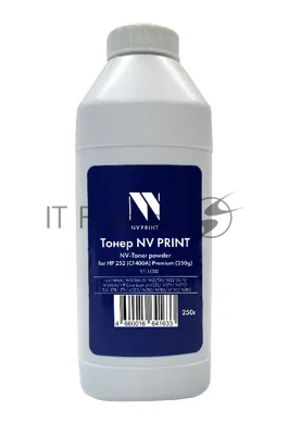 Тонер NVPrint HP 252 (250г) Yellow для CF402A, W2032A/X, W2072A, W2212A/X, W2412A, HP Color LaserJet M252, M274, M277, 150, 178, 179, M255, M282, M283, M182, M183 Premium