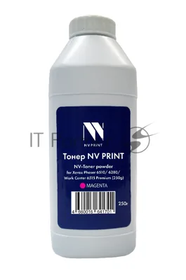 Тонер + девелопер NVPrint для Xerox Phaser 6510, 6280, WorkCenter 6515 Premium (250г) Magenta