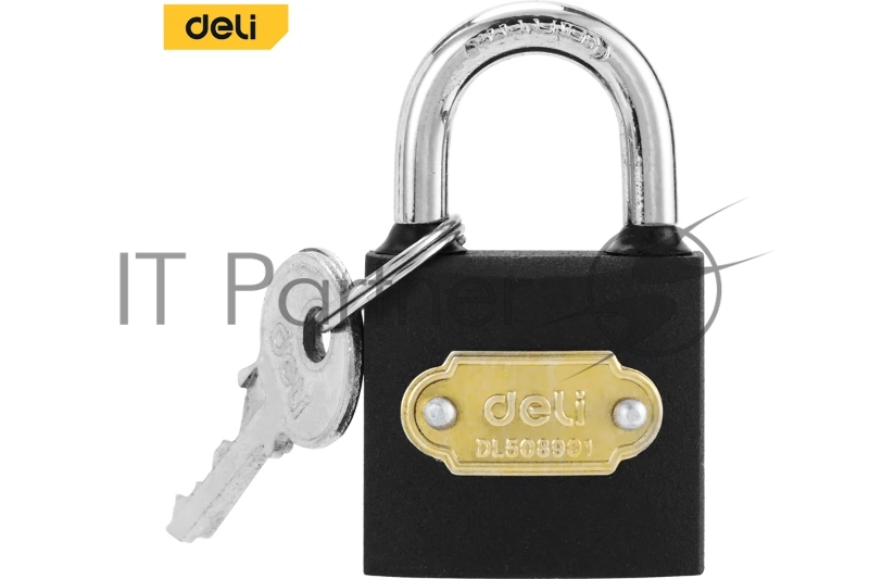 Замок навесной Deli DL508901 стальной, 32мм