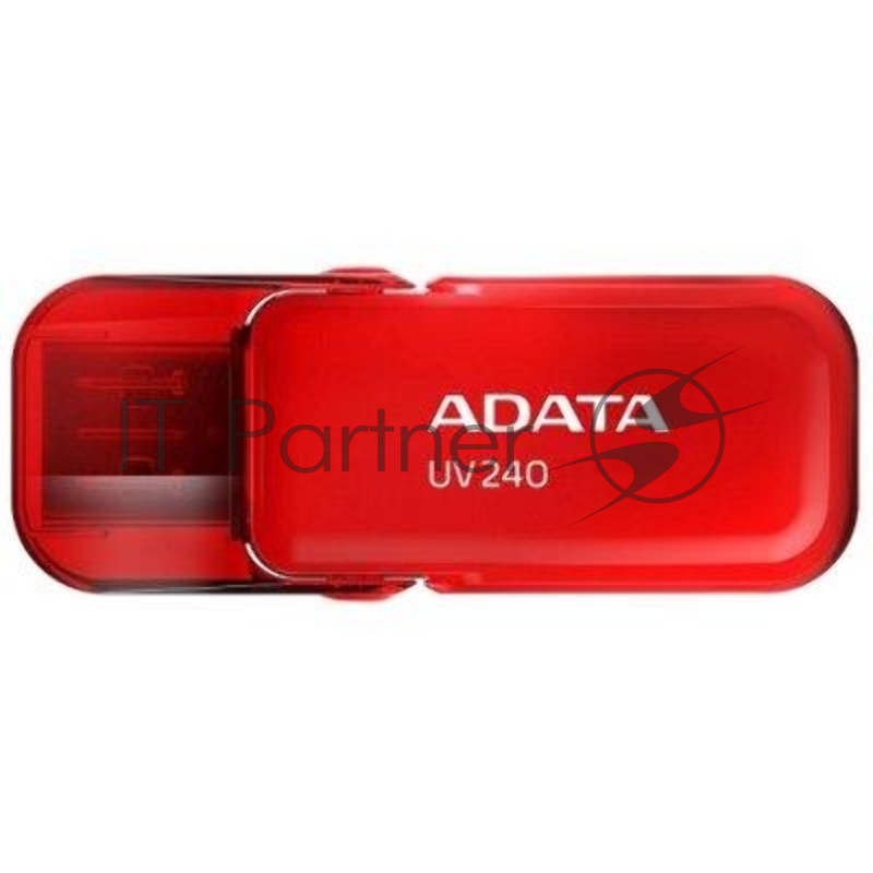 Флешка USB ADATA UV240 (AUV240-64G-RRD), 64Gb, USB 2.0, R/W 15/5, красный