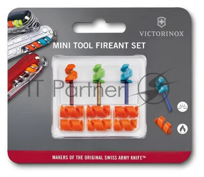 Набор инструментов для пероч.ножа Victorinox FireAnt (4.1330.B1) ассорти блистер
