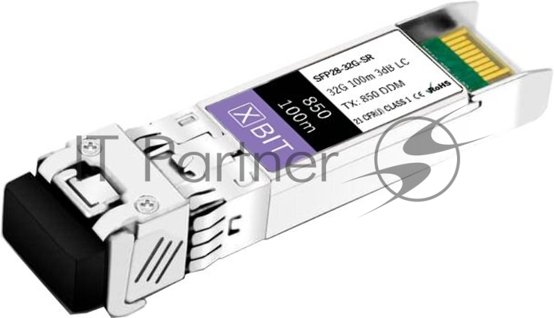 Трансивер Xbit SFP28-32G-SR SFP28 32Gb/s 100m 850nm MM 3dB 2LC DDM