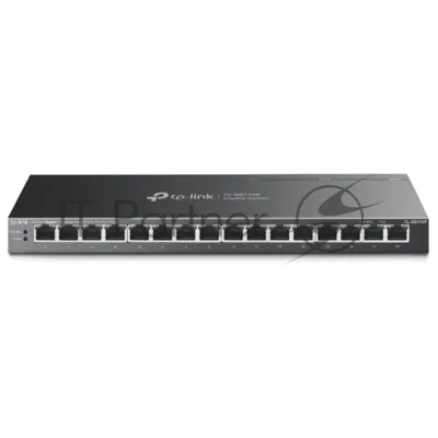 Коммутатор настольный TP-Link TL-SG116P с 16 гигабитными портами PoE+