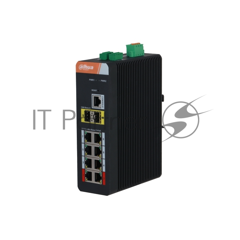 Коммутатор Dahua DH-IS4210-8GT-120 8x1 Гбит/с 2SFP 8PoE 120W управляемый