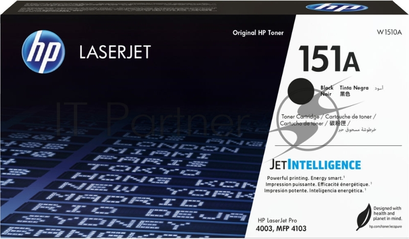 Картридж лазерный HP 151A W1510A черный (3050 стр.) для HP HP LJ pro 4003, MFP 4103