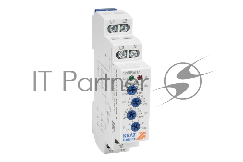 Реле контроля фаз OptiRel D PHS-3-1M-05-PP-1 повышенного/пониженного асимметрии 3Ф 1СО