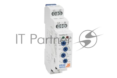 Реле контроля фаз OptiRel D PHS-3-1M-05-PP-1 повышенного/пониженного асимметрии 3Ф 1СО