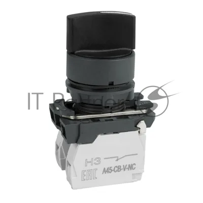 Переключатель OptiSignal D22 C5-S-25 2 положения пластик 1НО+1НЗ XB5AD25
