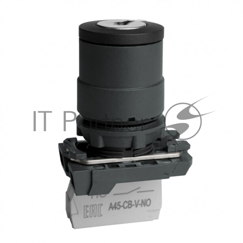 Переключатель OptiSignal D22 C5-SK-21 с ключем 2 поз пластик 1НО XB5AG21