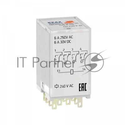 Реле промежуточное OptiRel G RP55-34-240-6-CO/I