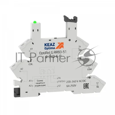 Розетка для реле OptiRel G RR93-51-6-24D-6-P