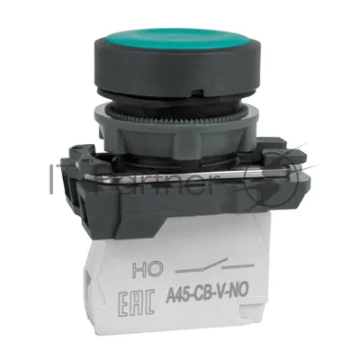 Кнопка OptiSignal D22 C5-P-310 зеленая пластик 1НО XB5AA31
