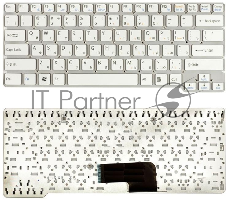 Клавиатура для ноутбука Sony Vaio VPC-CW VPCCW белый