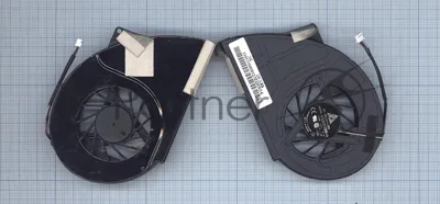 Вентилятор (кулер) для ноутбука Toshiba Qosimio X500 X505 P500 P500D P505 P505D VER-3 (с крышкой)