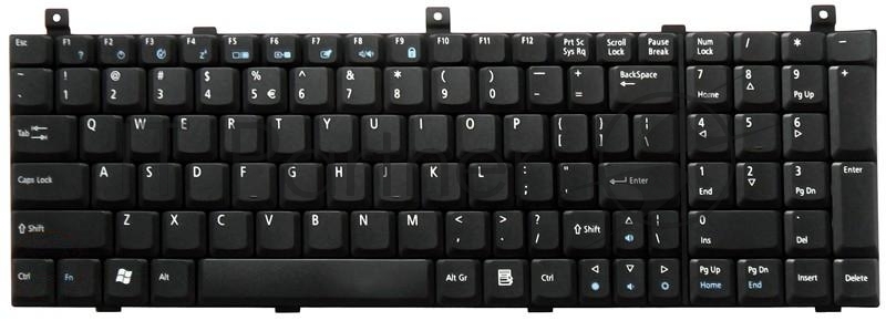 Клавиатура для ноутбука Acer Aspire 1800 9500 черная