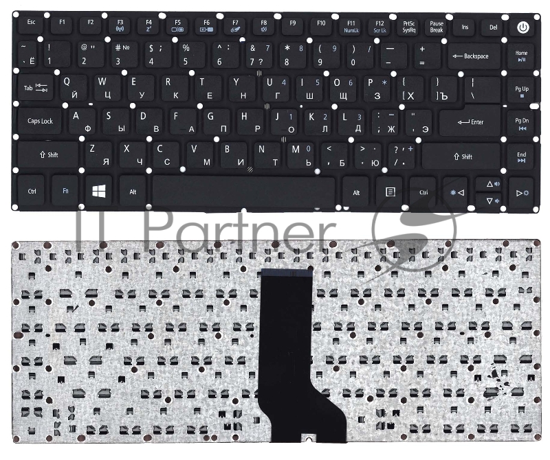 Клавиатура для ноутбука Acer Aspire A114-31 черная