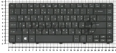 Клавиатура для ноутбука Acer Aspire E1-471 черная