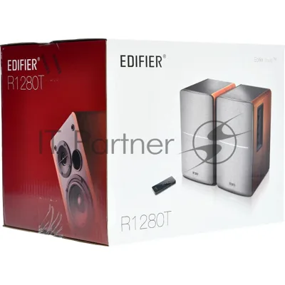 Колонки Edifier R1280T 2.0 св.дерево/черный 42Вт