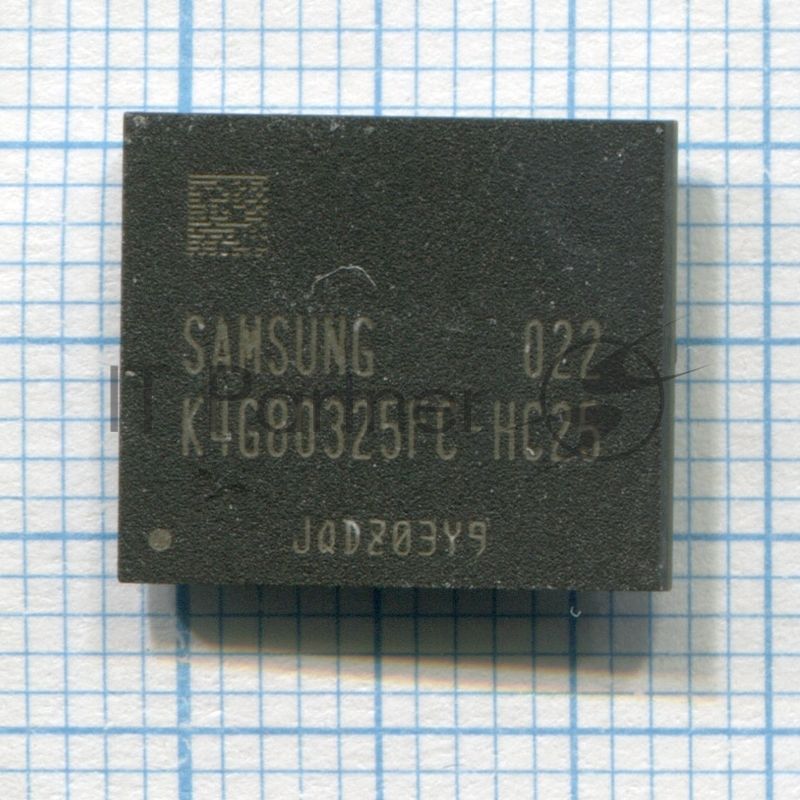 Видеопамять GDDR5 1Gb Samsung K4G80325FC-HC25