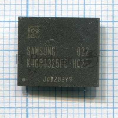 Видеопамять GDDR5 1Gb Samsung K4G80325FC-HC25