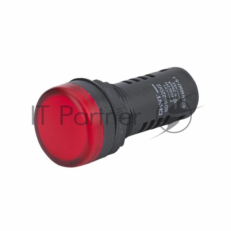 Индикатор ND16-22D/2C встроен. резистор IP65 AC/DC 230В (R) красн. CHINT 828019