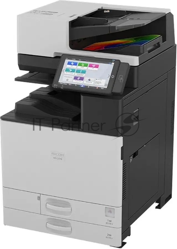 МФУ лазерное Ricoh IMC 2510 (419355), A3, цветной, печ. до 25 стр/мин., скан. до 80 стр/мин., 1200 x 1200 dpi (печать) 600x600dpi (скан.), Ethernet, USB