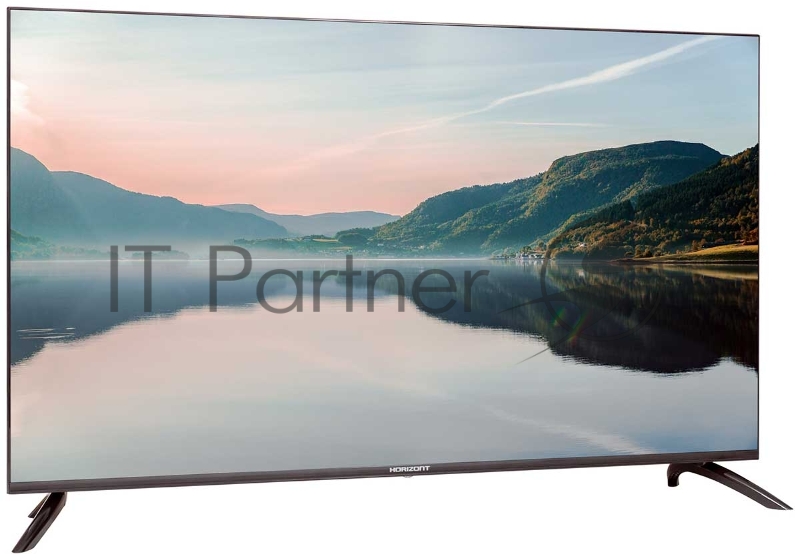 Телевизор Horizont 65" 65LE7053D черный LED UHD 60Hz Smart TV