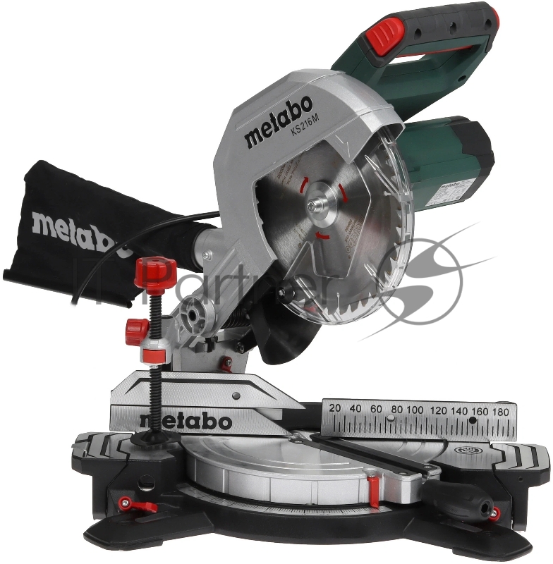 Торцовочная пила Metabo KS 216 M 1100Вт 5000об/мин d=216мм