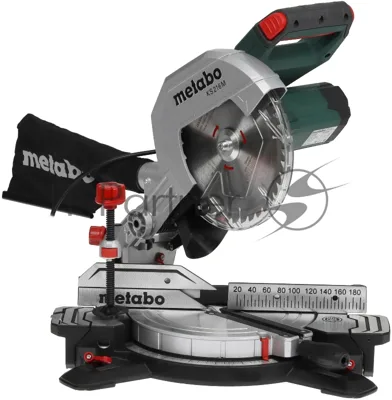 Торцовочная пила Metabo KS 216 M 1100Вт 5000об/мин d=216мм