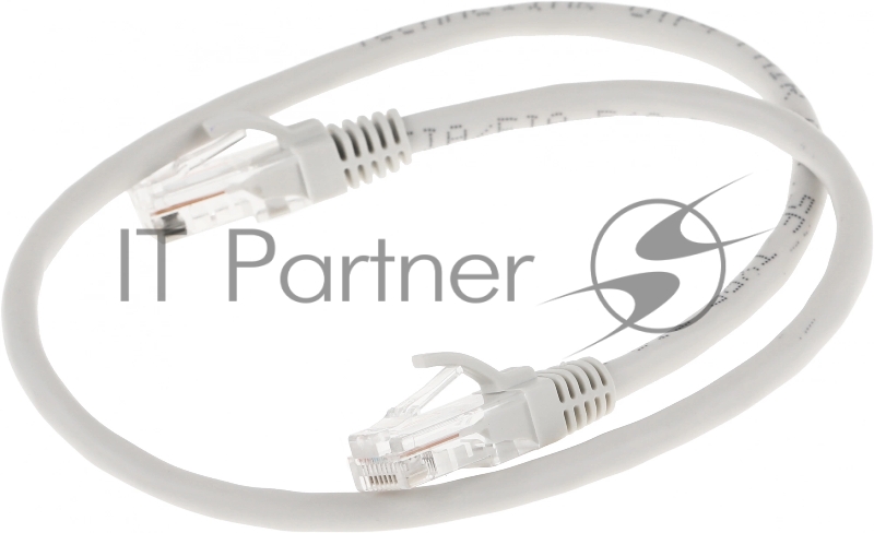 Патч-корд 5-970 0.5 1G UTP 4 пары cat.5e CCA molded 0.5м серый RJ-45 (m)-RJ-45 (m)