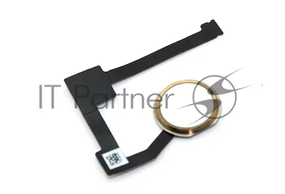 Шлейф кнопки Home для Apple iPad Air 2, iPad Mini 4 золотой