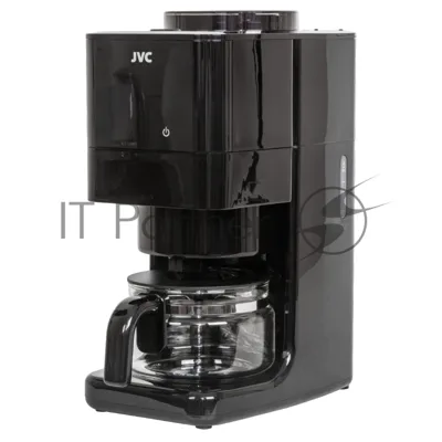 Кофеварка капельная JVC JK-CF37 черный, зерновой/молотый, 0.6 л, 730 Вт