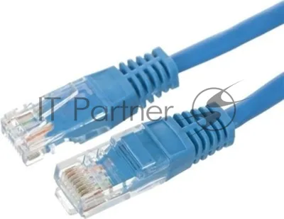 Патч-корд NTSS NTSS-PC-UTP-RJ45-5e-1.5-LSZH-BU NTSS-PC-UTP-RJ45-5E-1.5-LSZH UTP RJ-45 вил.-вилка RJ-45 cat.5e 1.5м синий LSZH (уп.:1шт) 26AWG