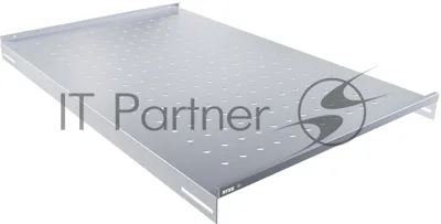 Полка стационарная NTSS NTSS-FS-H-1000 1U нагр.:100кг. 19" 750мм серый (упак.:1шт)
