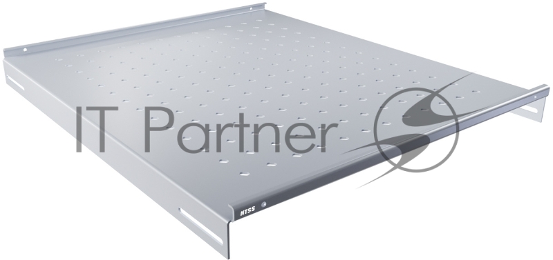 Полка стационарная NTSS NTSS-FS-H-800 1U нагр.:100кг. 19" 550мм серый (упак.:1шт)