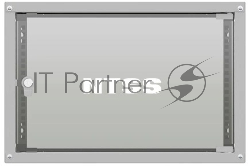Шкаф коммутационный NTSS LIME (NTSS-WL6U5535GS) настенный 6U 550x350 мм пер. дв. стекл несъемн. бок. пан. 30 кг серый 8.3 кг 110 град. IP20